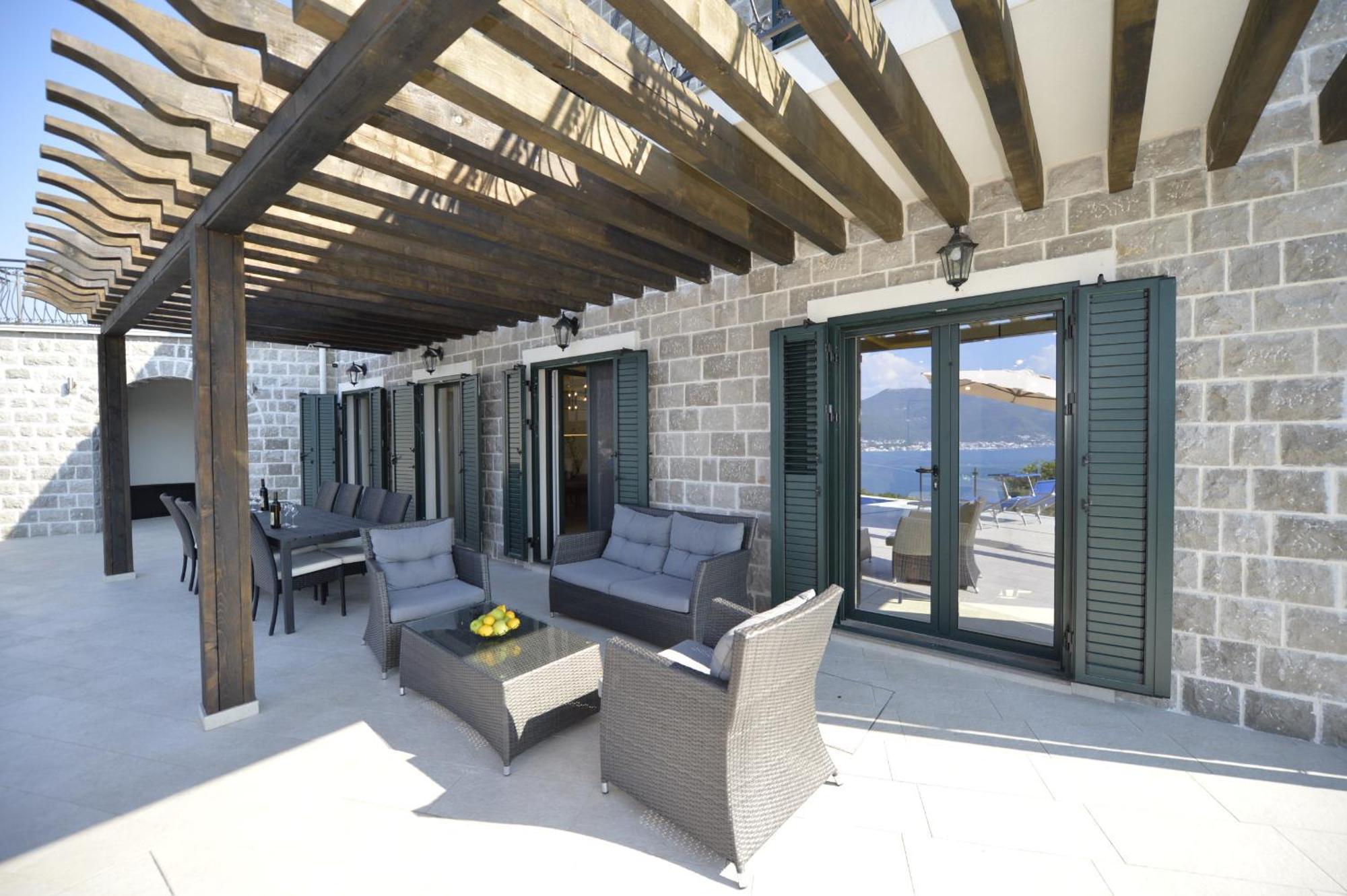 Villa Vista Azzurra 티바트 외부 사진